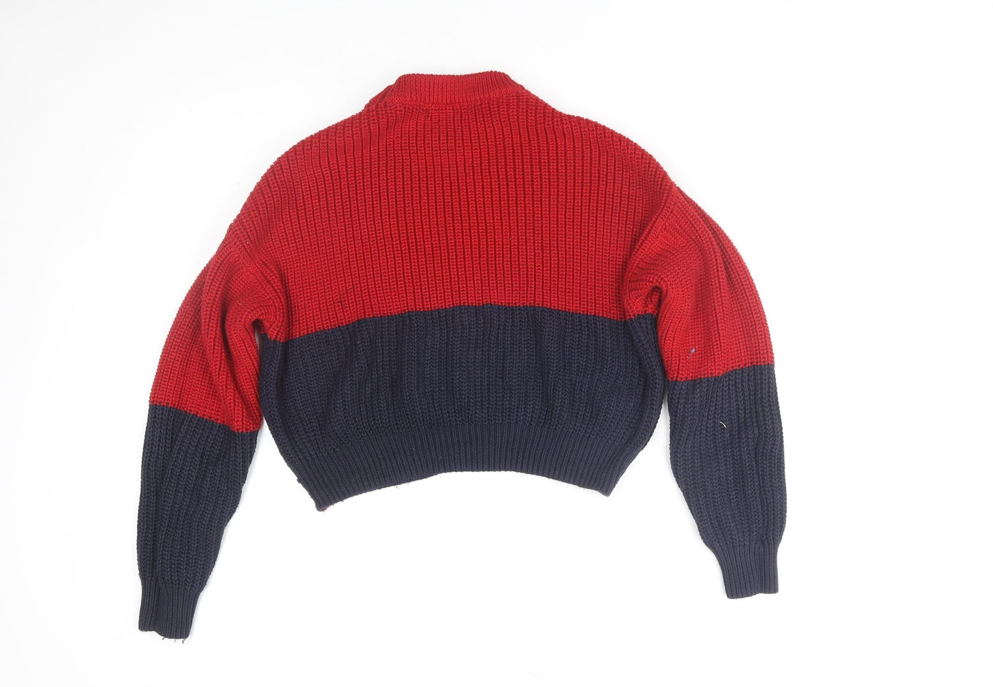 Womens UK Size S Pull&Bear Multicoloured Pullover Jumper
