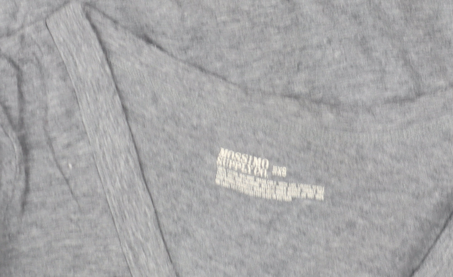 Womens UK Size M Mossimo Supply Co Grey Basic Button-Up
