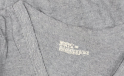Womens UK Size M Mossimo Supply Co Grey Basic Button-Up