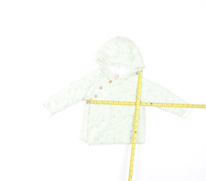 Disney Baby at Primark Winnie the Pooh Green Hooded Puffer Coat 12-18 Months