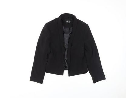 ASOS Women's Black Slim Fit Single-Breasted Blazer Size 10
