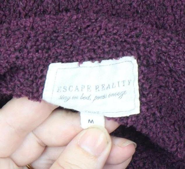 Womens UK Size M NEXT Purple Basic Blouse