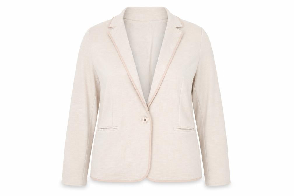 Womens UK Size 12 New Look Beige Basic Jacket