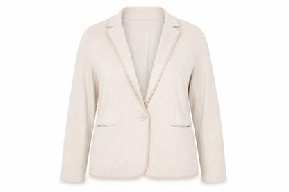 Womens UK Size 12 New Look Beige Basic Jacket