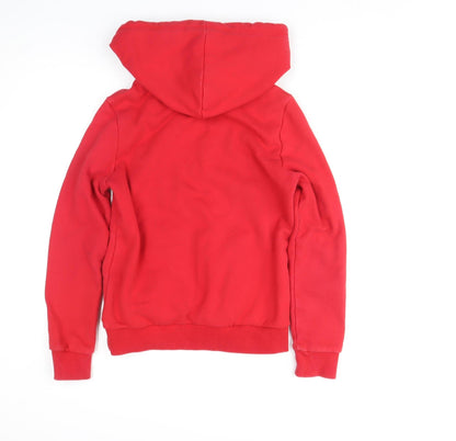 Mens UK Size XS NBA Red Pullover Hoodie