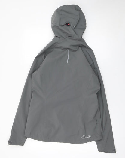 Dare2b Women's Grey Hooded Waterproof Softshell Jacket UK 10