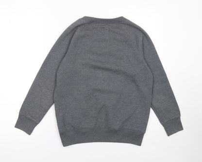 Womens UK Size 8 Jack Wills Grey Pullover Sweatshirt