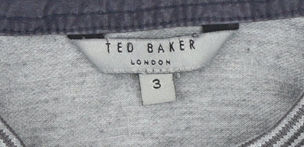 Mens UK Size M Ted Baker Polyester Blend Polo Shirt