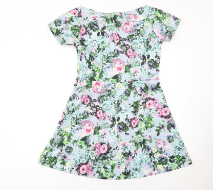 Womens UK Size M Style London Fit & Flare Dress