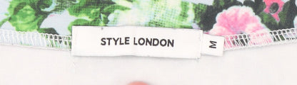 Womens UK Size M Style London Fit & Flare Dress