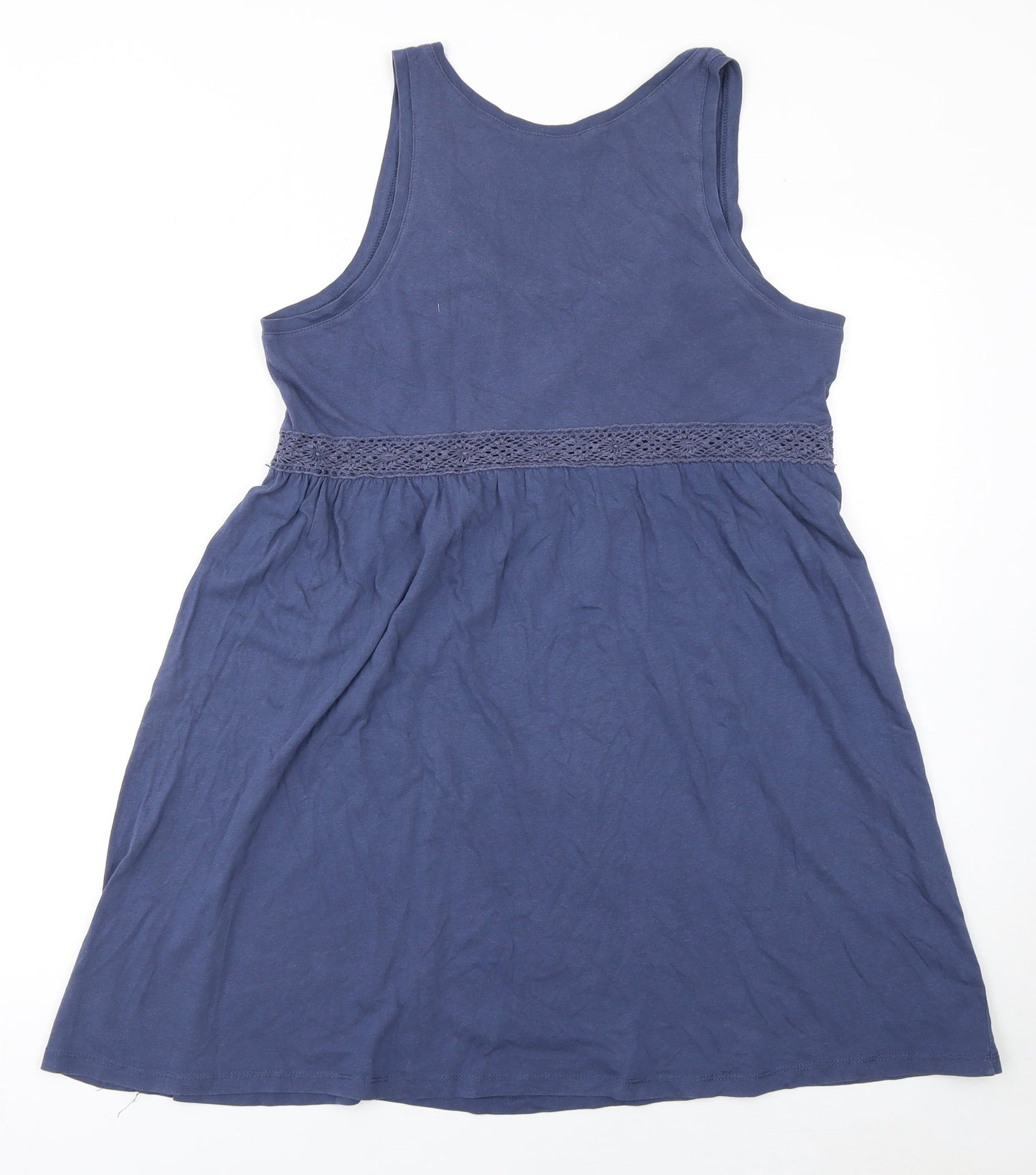 Womens UK Size 12 H&M Blue Camisole Tank
