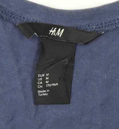Womens UK Size 12 H&M Blue Camisole Tank