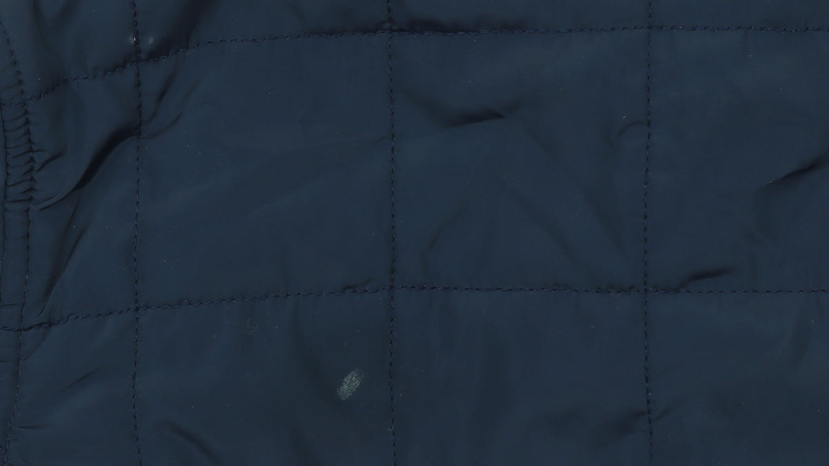 Mens UK Size L John Lewis Blue Quilted Coat