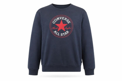 Converse Boys Blue XL Pullover Graphic Sweatshirt 13-15 Yrs Regular Fit
