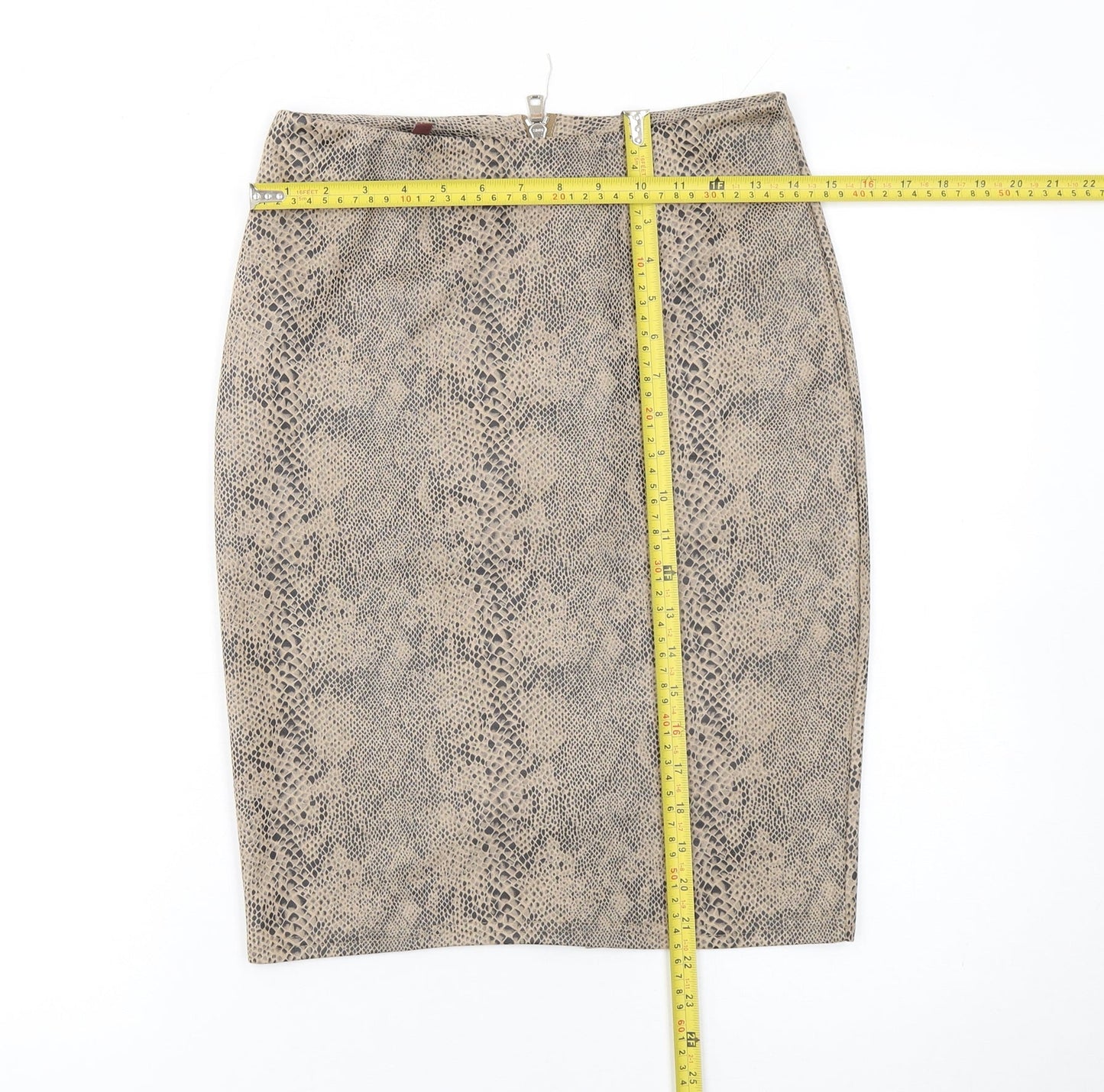 Womens UK Size M BY SWAN Straight & Pencil Jersey Skirt