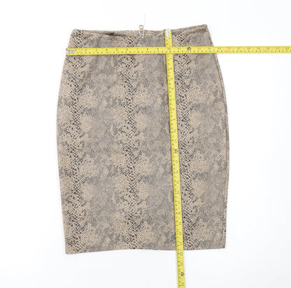 Womens UK Size M BY SWAN Straight & Pencil Jersey Skirt