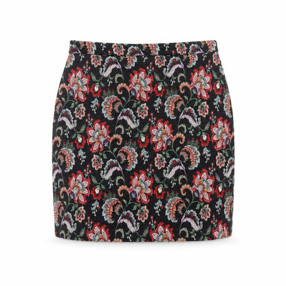 Womens UK Size 10 Papaya Straight & Pencil Tweed Skirt
