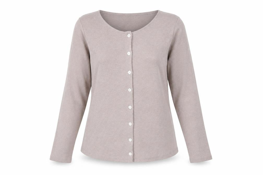 Womens UK Size L Motel Beige Cardigan Jumper