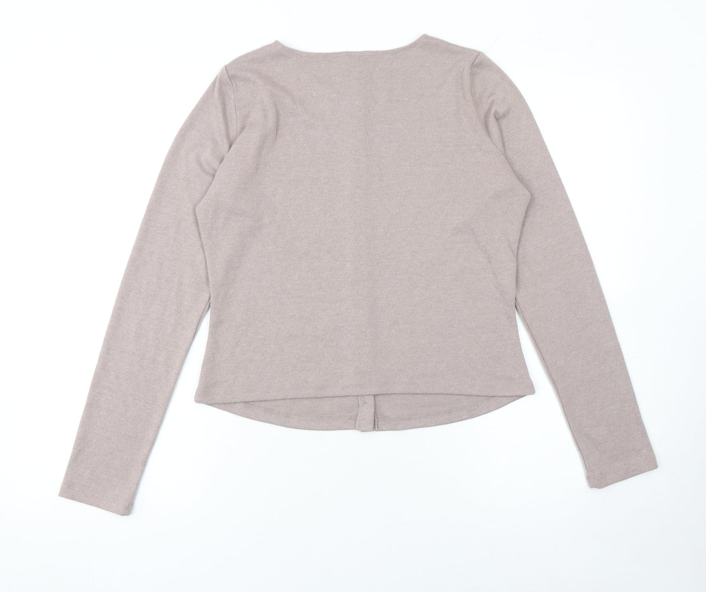 Womens UK Size L Motel Beige Cardigan Jumper