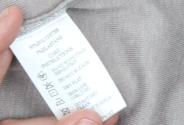 Womens UK Size L Motel Beige Cardigan Jumper