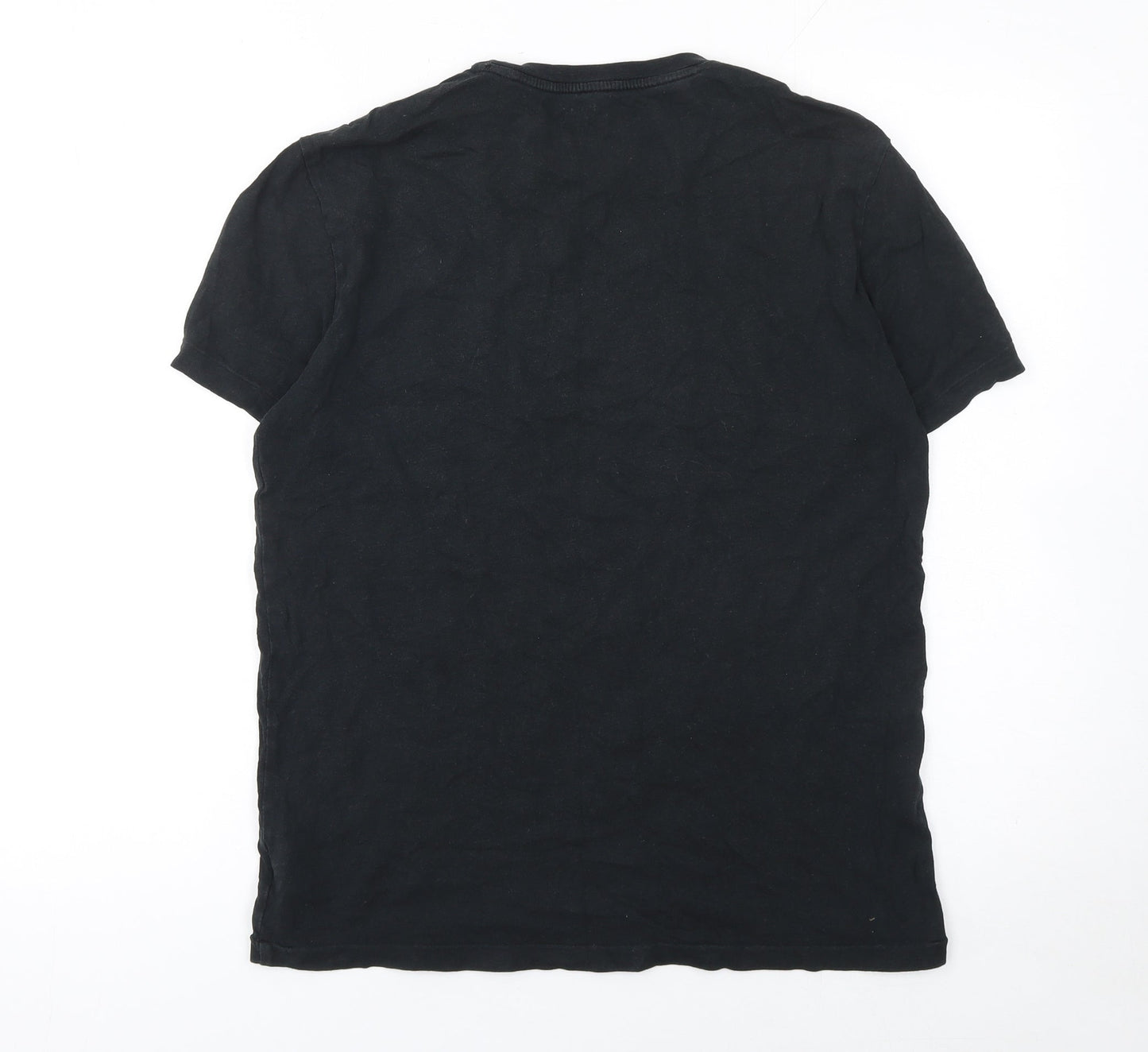 Ralph Lauren Men's Black Polo Logo T-Shirt Size M Slim Fit Cotton