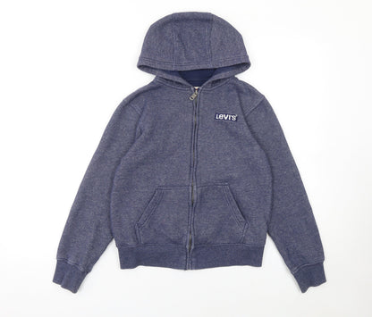 Boys UK Size 12 Years Levi's Blue Full Zip Hoodie