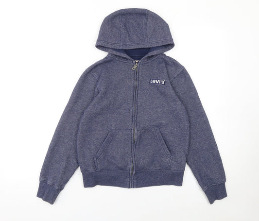 Boys UK Size 12 Years Levi's Blue Full Zip Hoodie