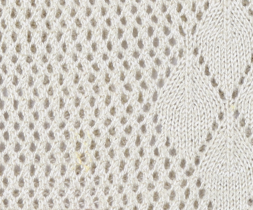 Womens UK Size S Pulse Beige Cardigan Jumper