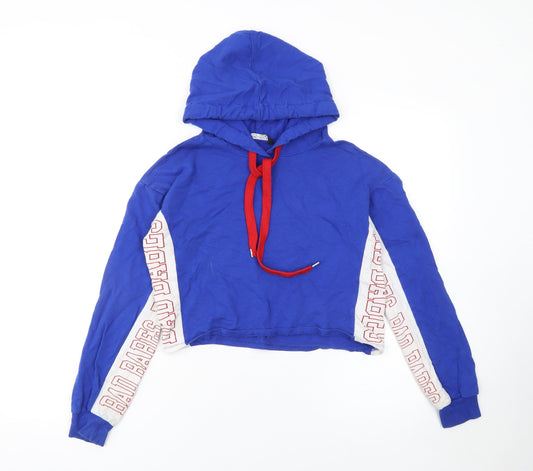 Womens UK Size 8 Select Blue Pullover Hoodie