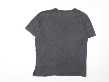 Mens UK Size L HUGO BOSS Grey  T-Shirt