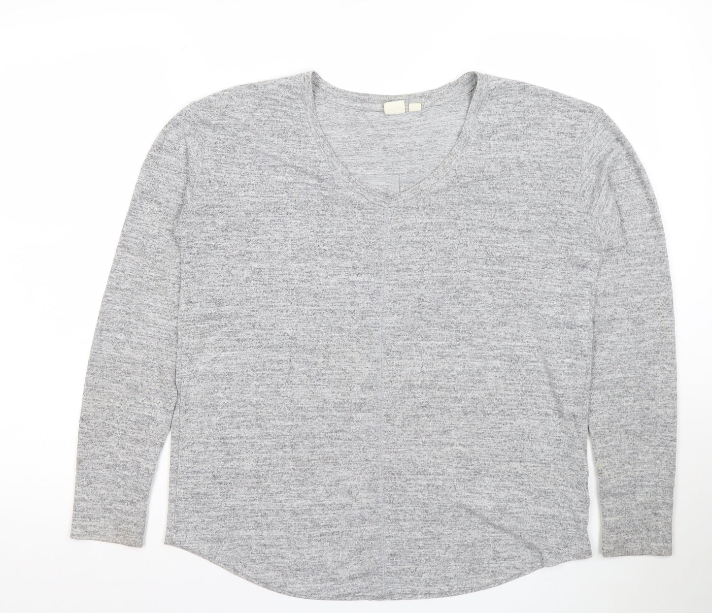 Womens UK Size S Gap Grey Basic T-Shirt