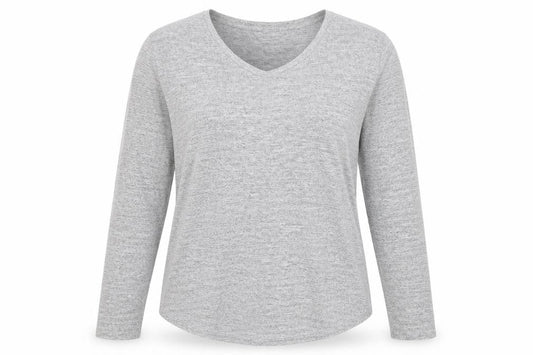 Womens UK Size S Gap Grey Basic T-Shirt