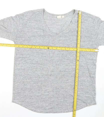 Womens UK Size S Gap Grey Basic T-Shirt