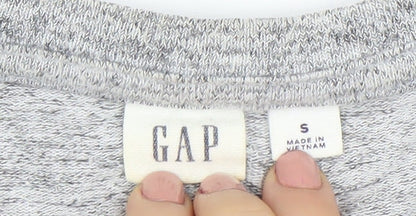 Womens UK Size S Gap Grey Basic T-Shirt