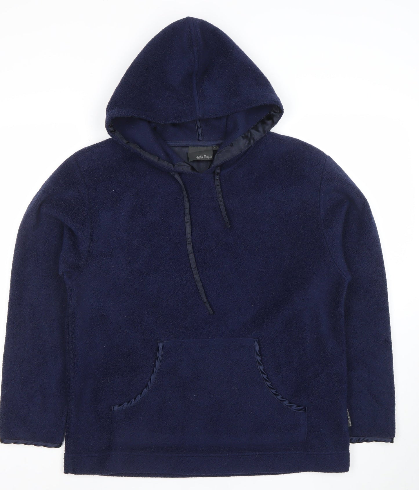 Womens UK Size M/L Debbie Morgan Blue Pullover Hoodie