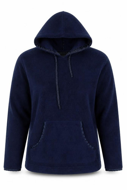 Womens UK Size M/L Debbie Morgan Blue Pullover Hoodie