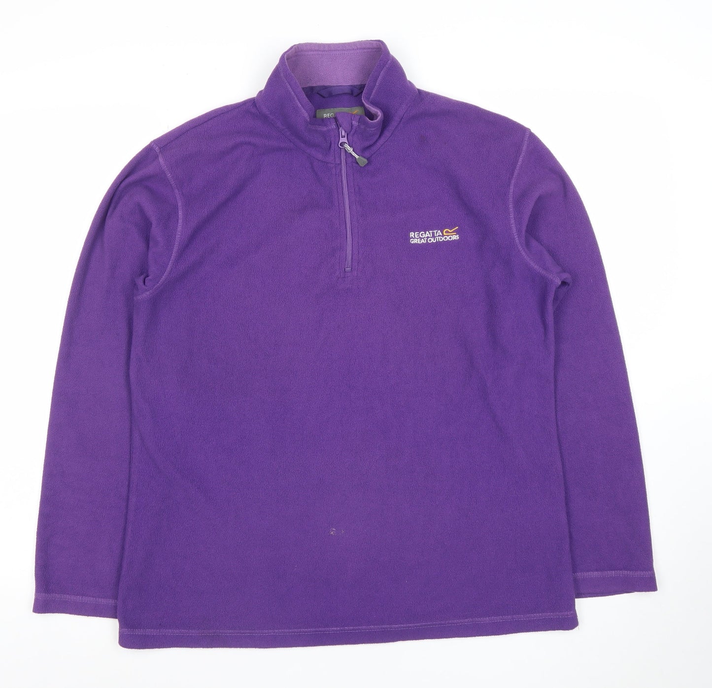 Regatta Great Outdoors Women’s Purple Fleece Half Zip Sweatshirt UK14