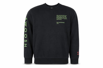 Mens UK Size S Nike Black Pullover Sweatshirt