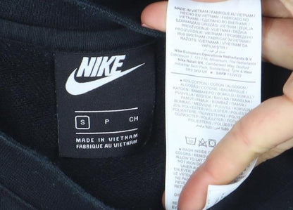 Mens UK Size S Nike Black Pullover Sweatshirt