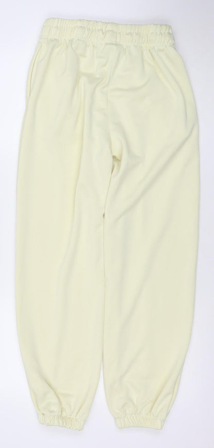 Womens UK Size S Nike Regular Fit Jogger Ivory Trousers
