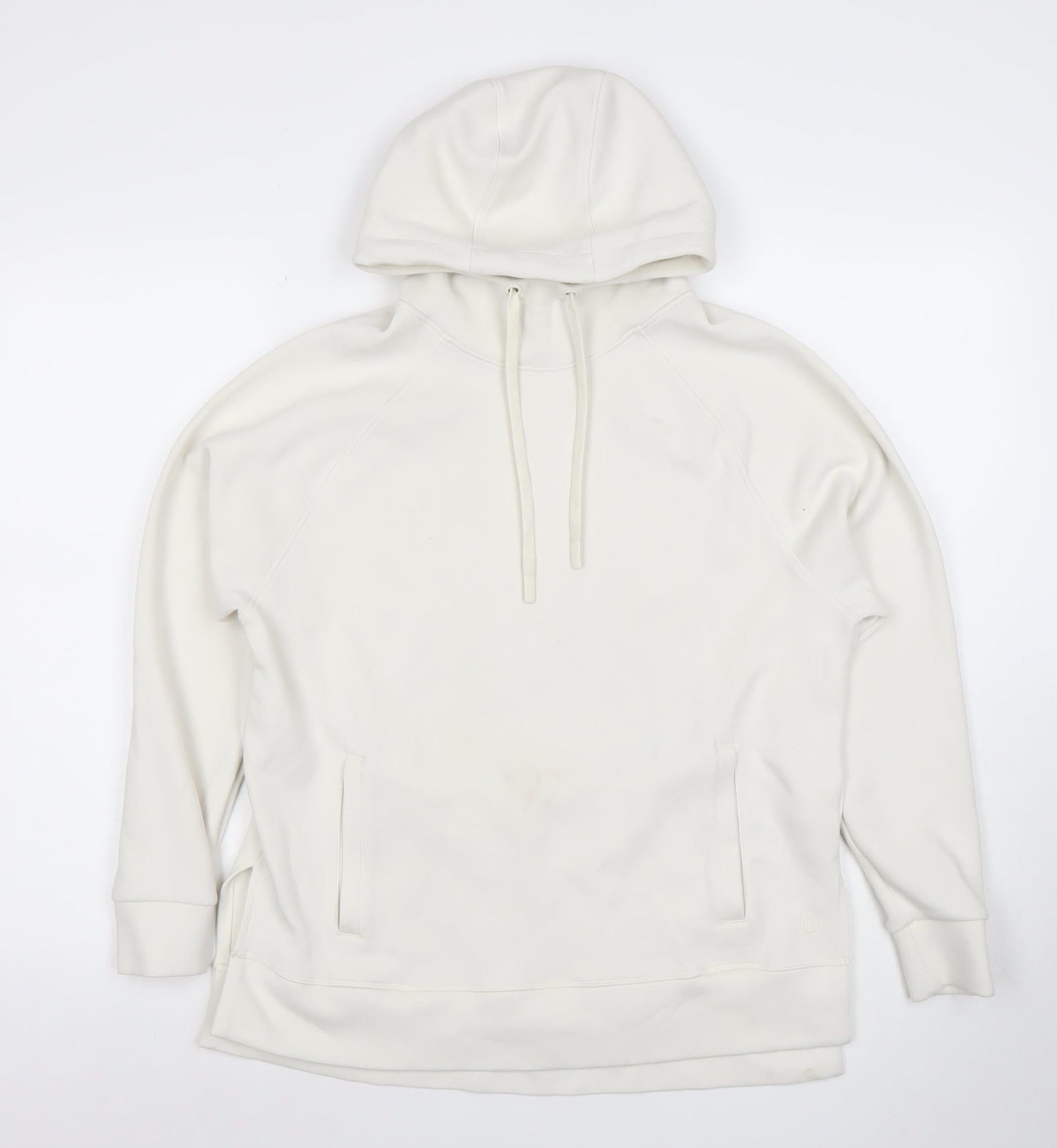 Womens UK Size XS Marks and Spencer Ivory Pullover Hoodie
