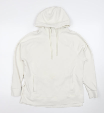 Womens UK Size XS Marks and Spencer Ivory Pullover Hoodie