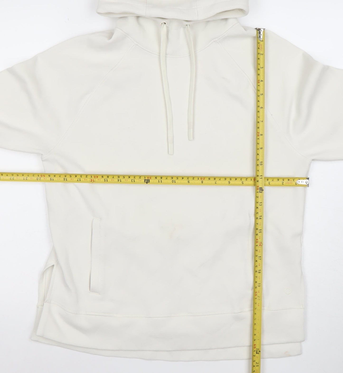 Womens UK Size XS Marks and Spencer Ivory Pullover Hoodie