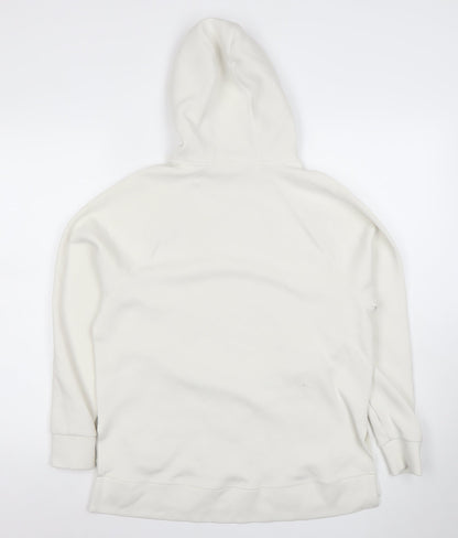 Womens UK Size XS Marks and Spencer Ivory Pullover Hoodie