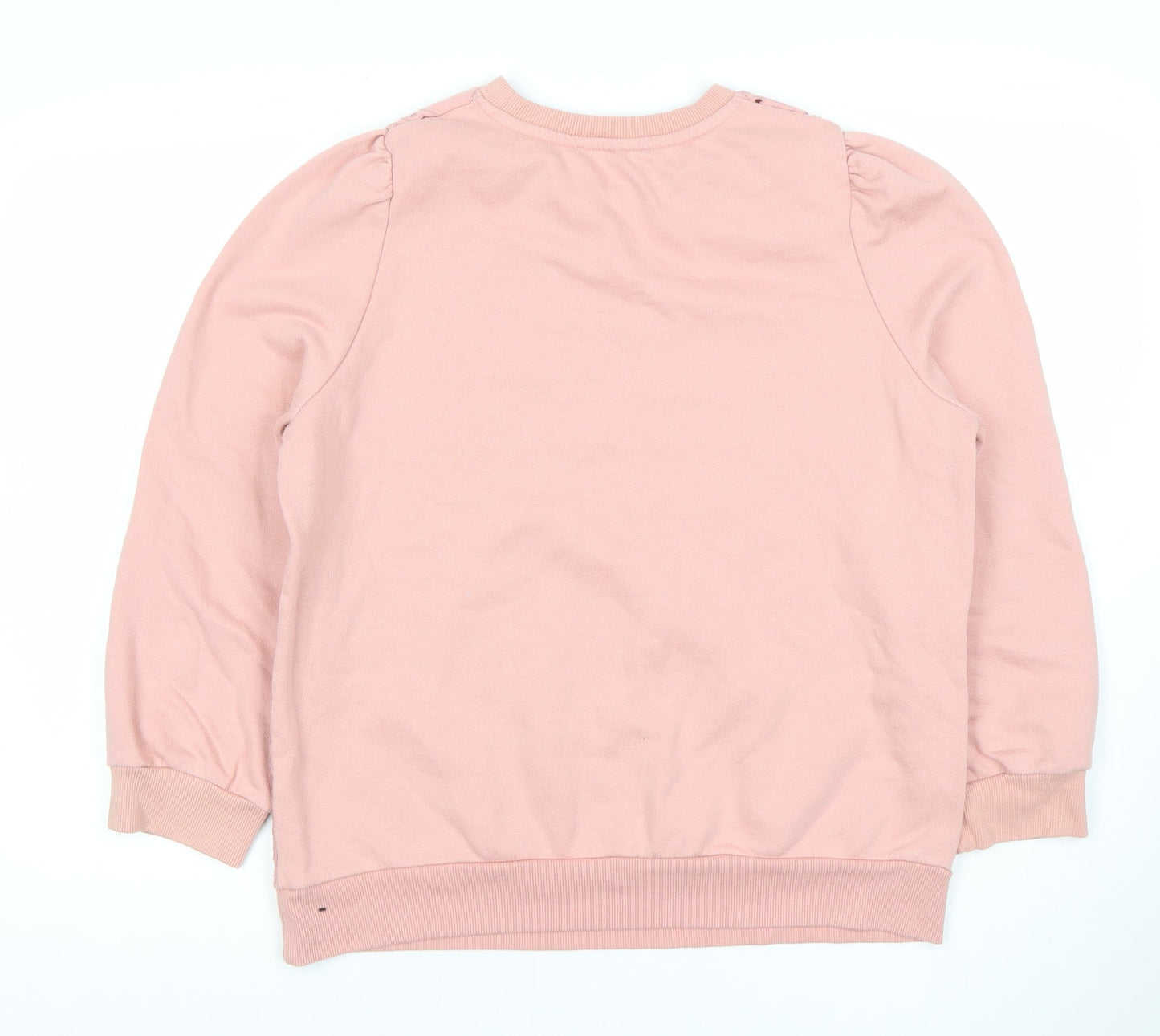 Teens UK Size 7-8 Palmer Pink Pullover Sweatshirt