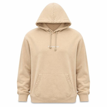 Womens UK Size M WHO.A.U Beige Pullover Hoodie