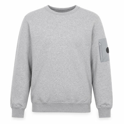 Mens UK Size L Firetrap Grey Pullover Sweatshirt