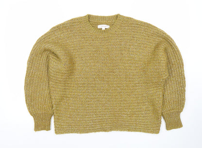 Womens UK Size 12 Marks and Spencer Green Pullover Jumper