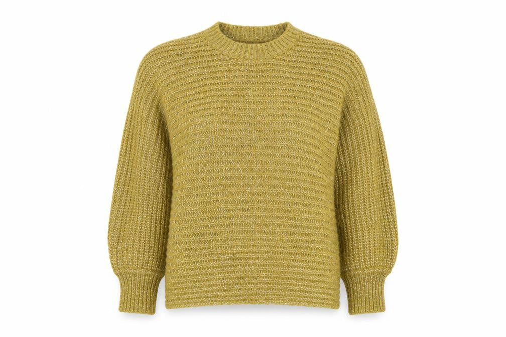 Womens UK Size 12 Marks and Spencer Green Pullover Jumper