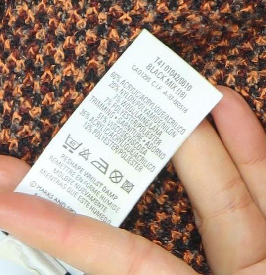 Womens UK Size 18 Marks and Spencer Brown Blazer